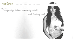 Desktop Screenshot of annawongfitness.com